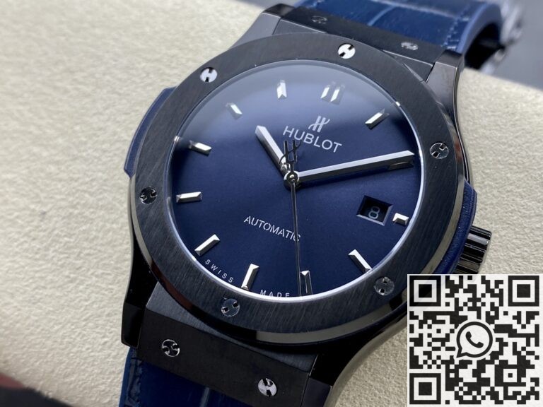 HB Factory Hublot Classic Fusion 511.CM.7170.LR Black Ceramic Blue Dial