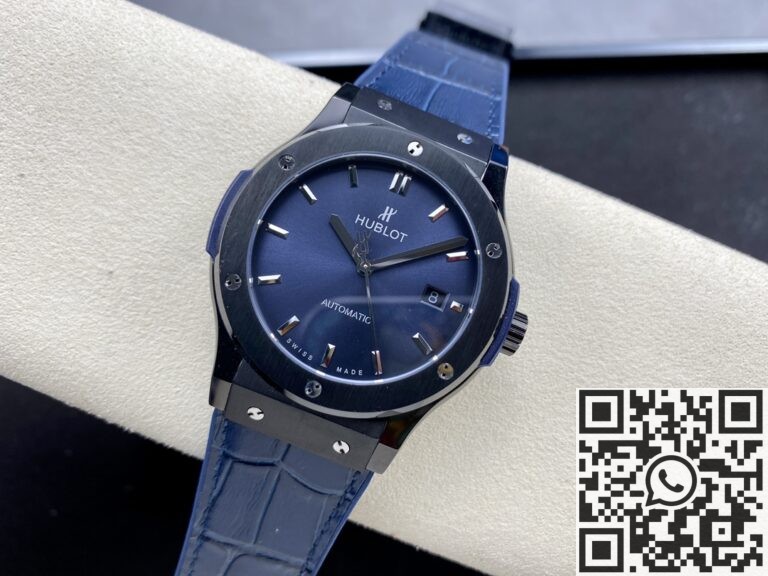 HB Factory Hublot Classic Fusion 511.CM.7170.LR Black Ceramic Blue Dial