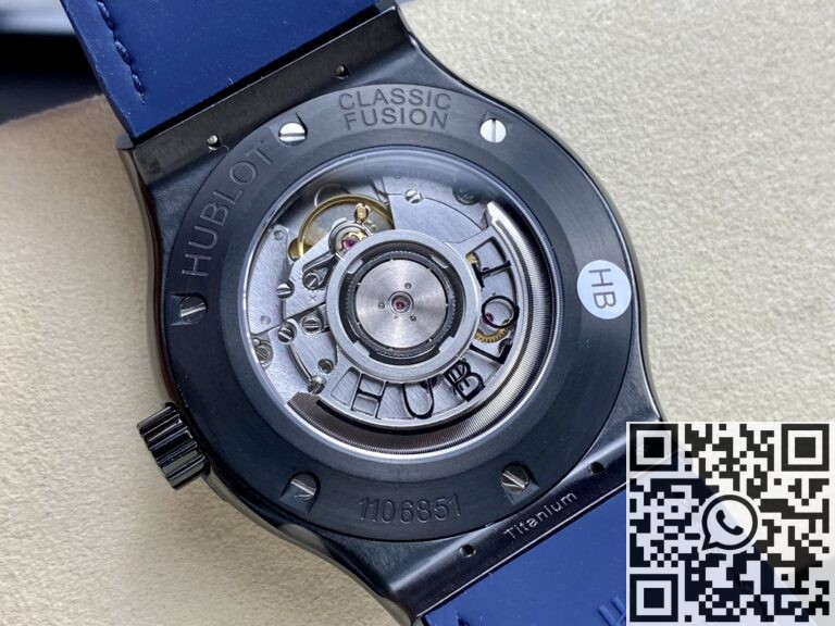 HB Factory Hublot Classic Fusion 511.CM.7170.LR Black Ceramic Blue Dial