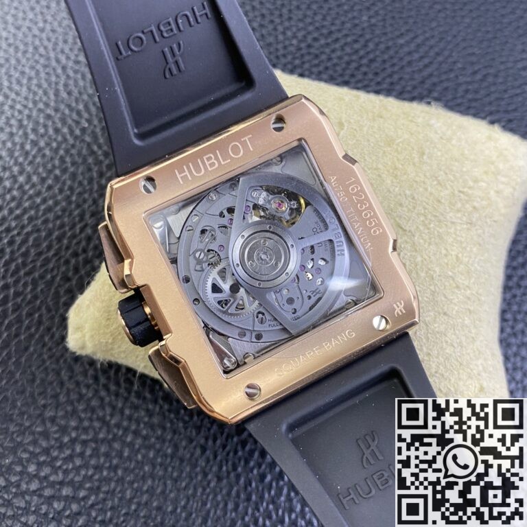 BBF Factory Replica Hublot Square Bang Unico 821.OM.0180.RX Gold Case