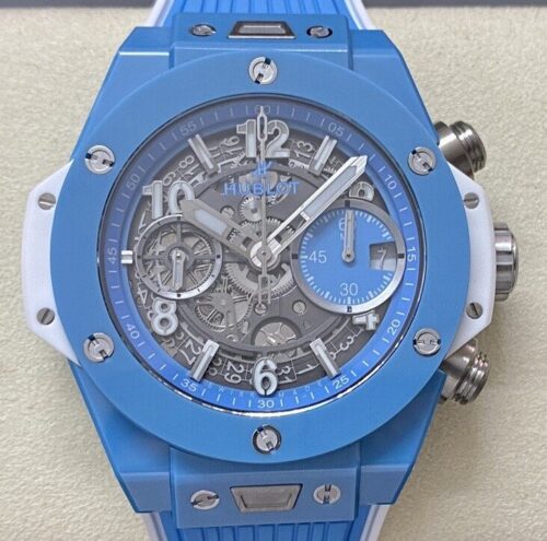 BBF Factory Replica Hublot Big Bang Unico 441.EX.5120.RX Light Blue