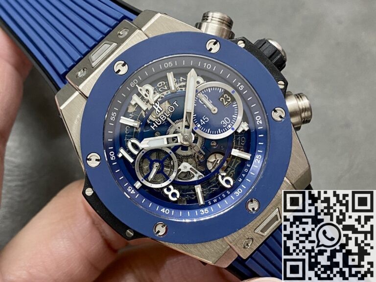 BBF Factory Fake Hublot Big Bang Unico 441.NL.5171.RX Blue Ceramic