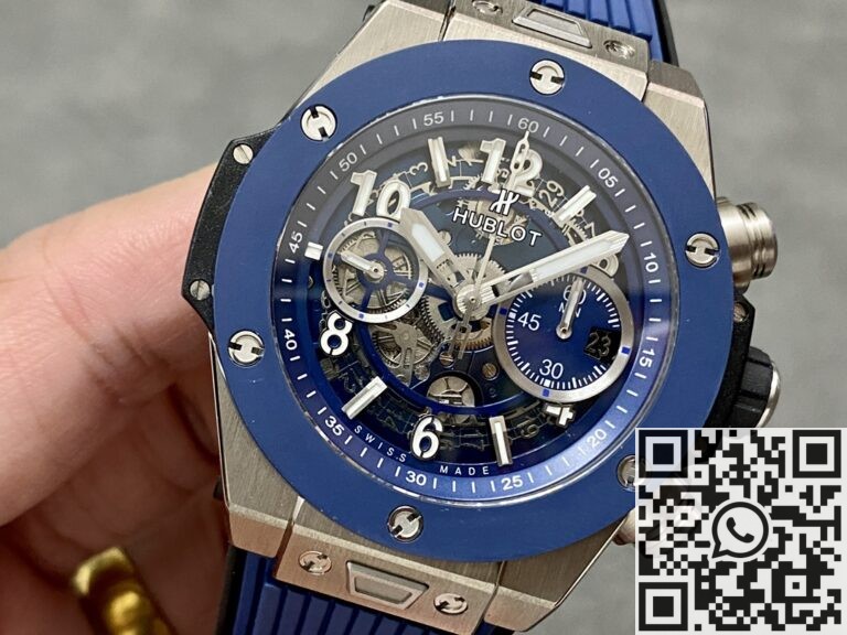 BBF Factory Fake Hublot Big Bang Unico 441.NL.5171.RX Blue Ceramic