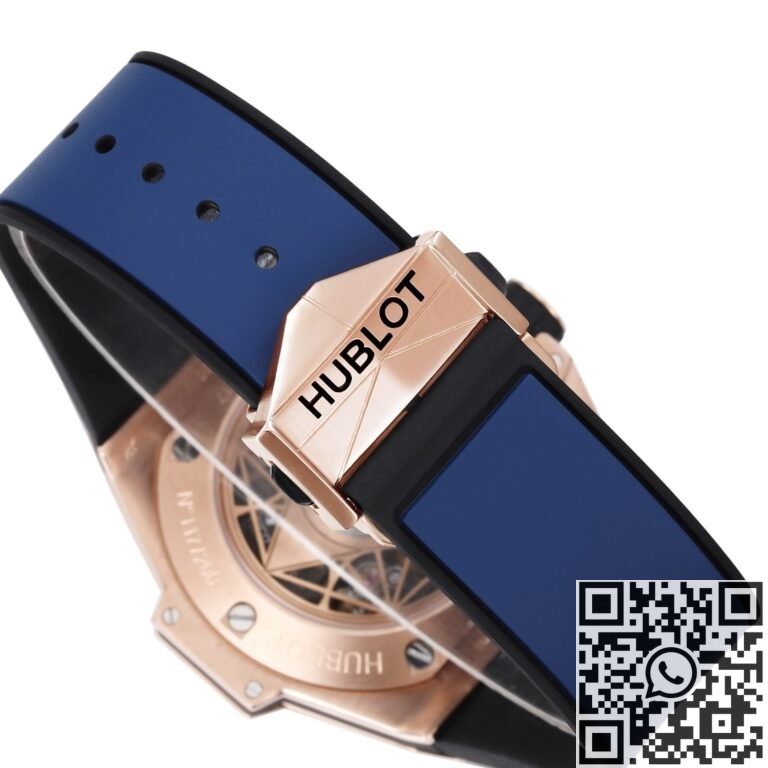 BBF Factory Replica Hublot Big Bang Sang Bleu II 418.OX.5108.RX.MXM20 18K King Gold Blue Dial