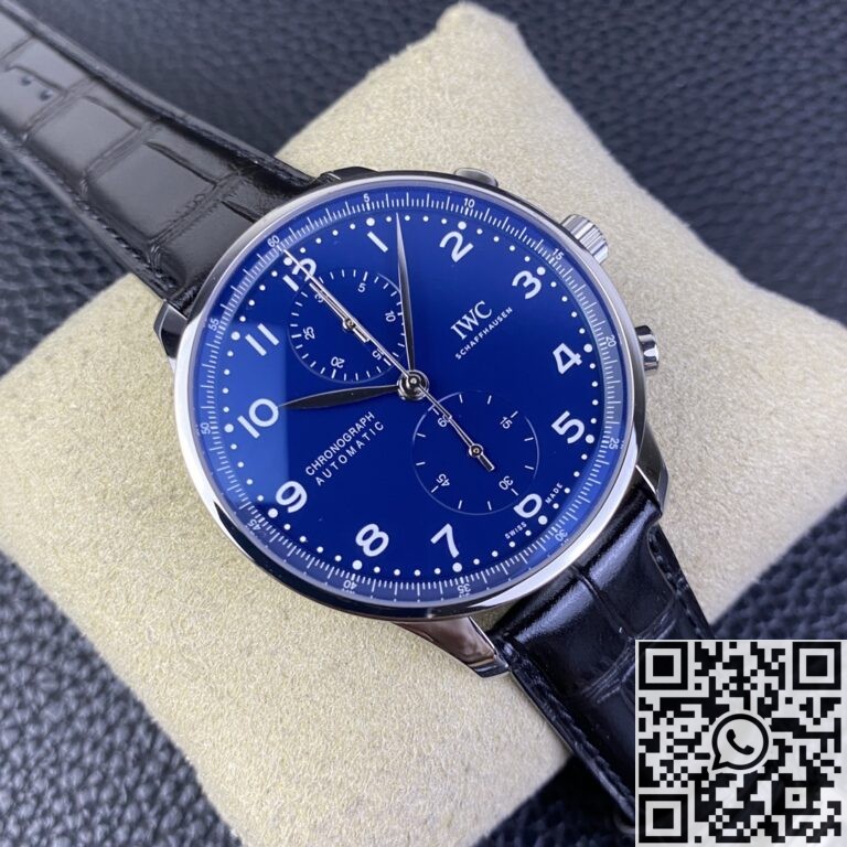 ZF Factory Replica IWC Portugieser IW371491 Blue Panda Plate