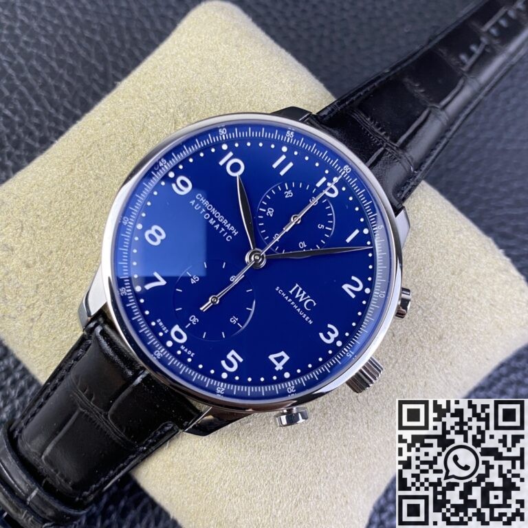 ZF Factory Replica IWC Portugieser IW371491 Blue Panda Plate