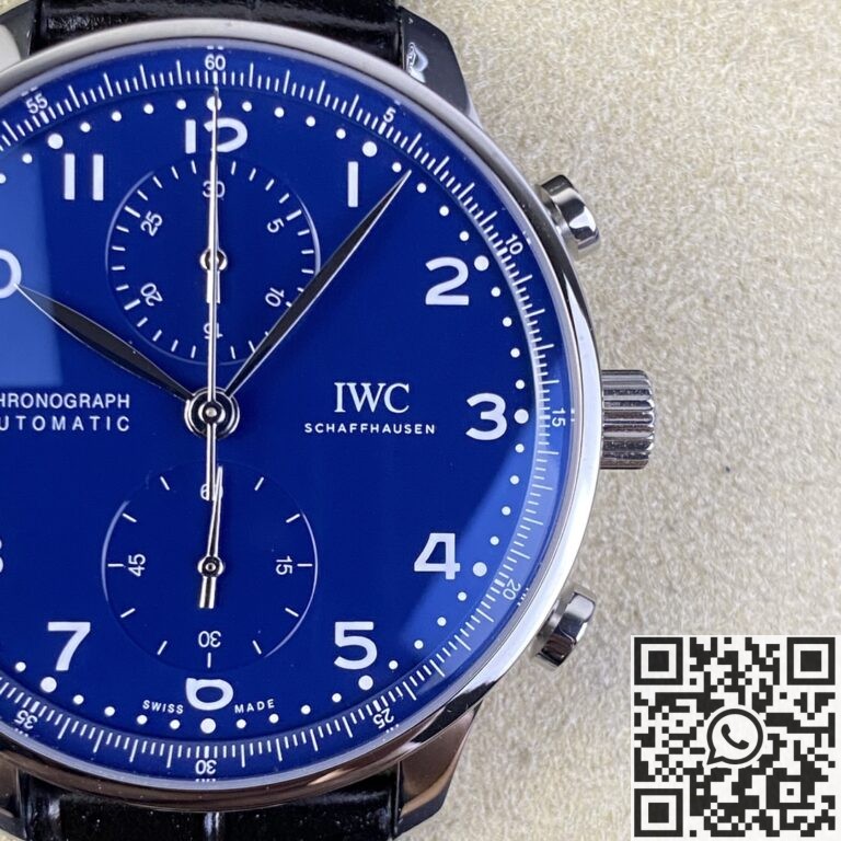 ZF Factory Replica IWC Portugieser IW371491 Blue Panda Plate