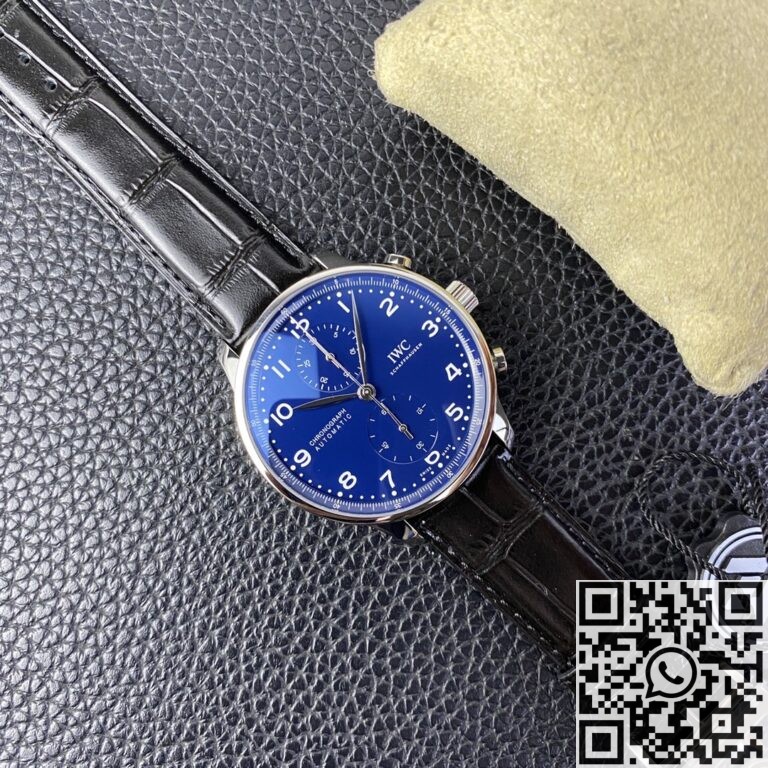 ZF Factory Replica IWC Portugieser IW371491 Blue Panda Plate