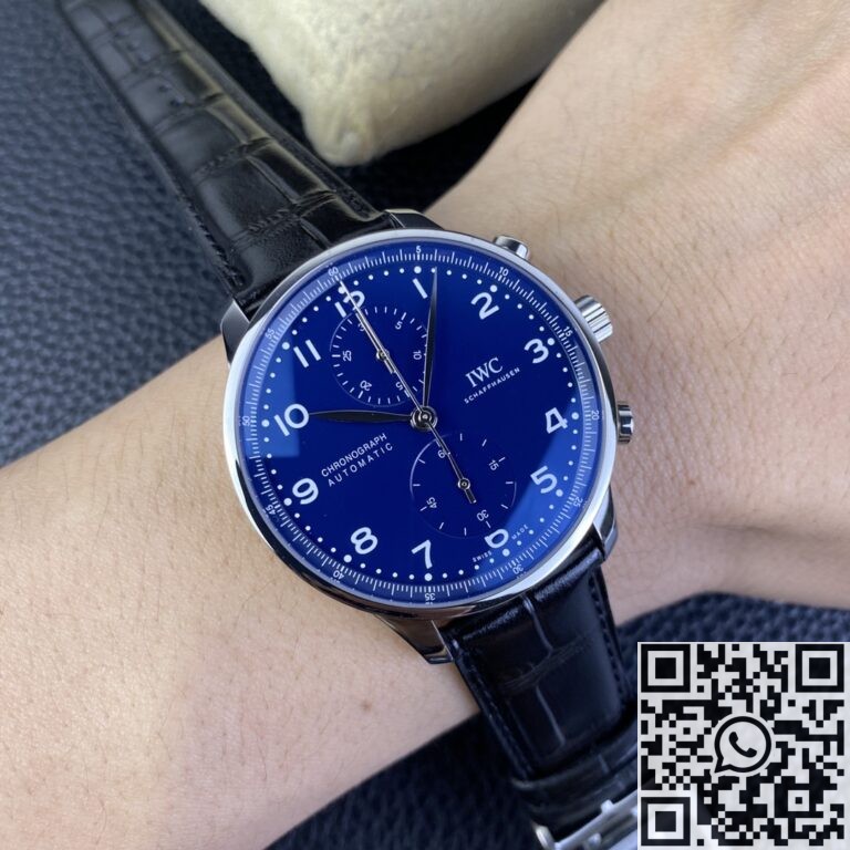 ZF Factory Replica IWC Portugieser IW371491 Blue Panda Plate