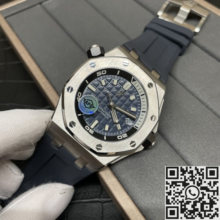 APS Factory Replica Audemars Piguet Royal Oak Offshore 15720ST.OO.A027CA.01 Sea Blue Dial