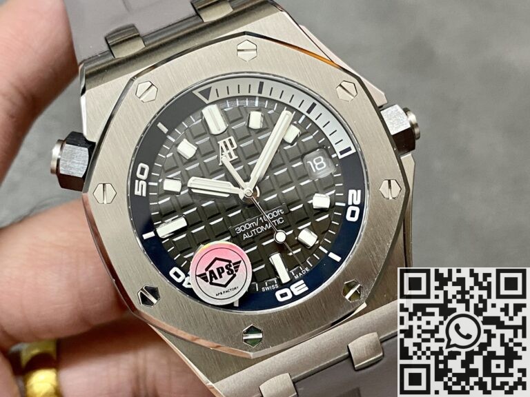 APS Factory Replica Audemars Piguet Royal Oak Offshore 15720ST.OO.A009CA.01 Grey Dial