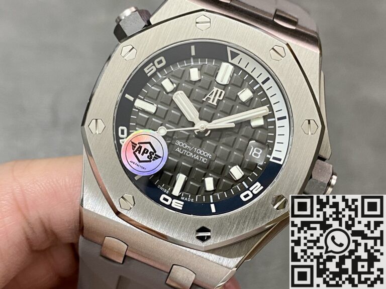 APS Factory Replica Audemars Piguet Royal Oak Offshore 15720ST.OO.A009CA.01 Grey Dial