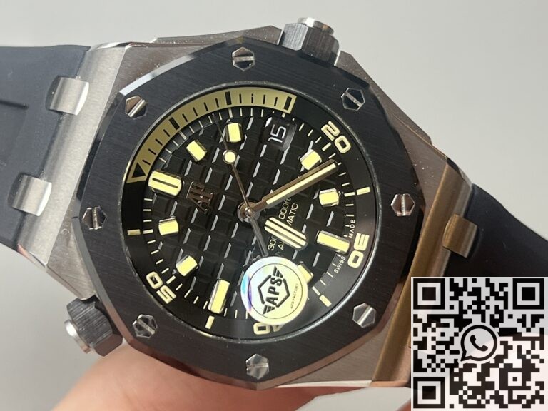 APS Factory Replica Audemars Piguet Royal Oak Offshore 15720CN.OO.A002CA.01 Black Dial