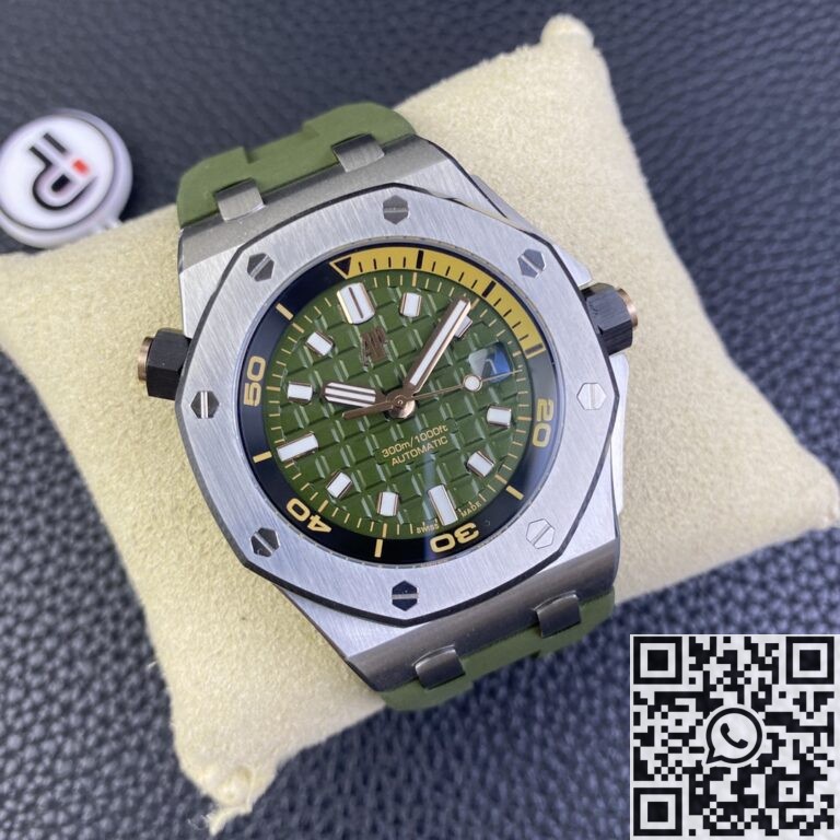 IP Factory Replica AP Royal Oak Offshore 15720ST.OO.A052CA.01 Army Green Dial