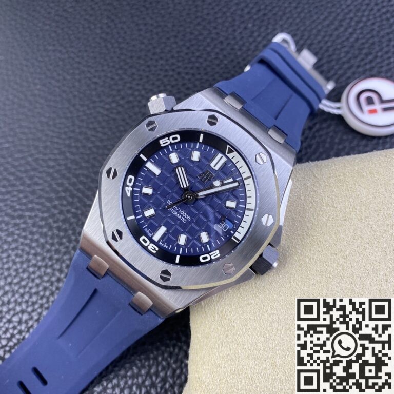 IP Factory Replica Audemars Piguet Royal Oak Offshore 15720ST.OO.A027CA.01 Sea Blue Dial