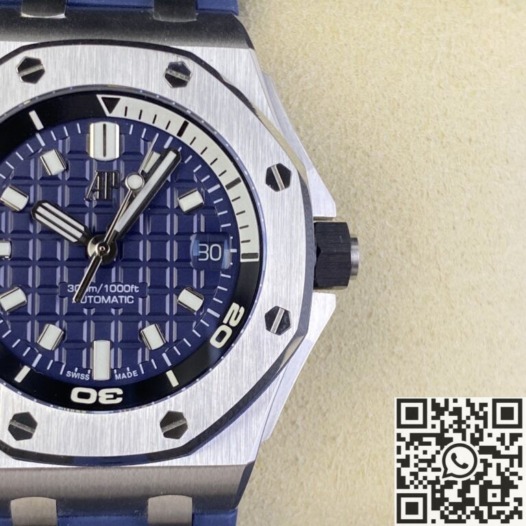 IP Factory Replica Audemars Piguet Royal Oak Offshore 15720ST.OO.A027CA.01 Sea Blue Dial