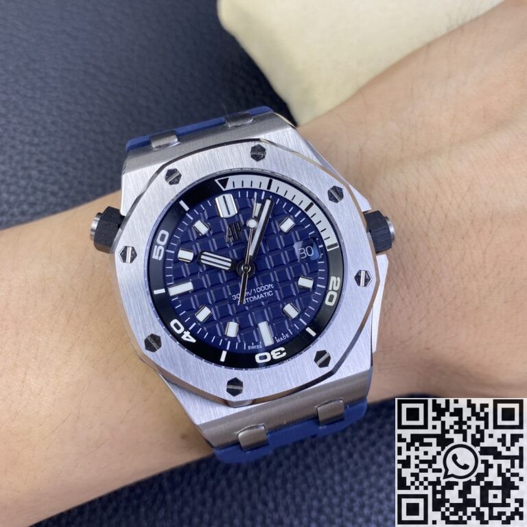 IP Factory Replica Audemars Piguet Royal Oak Offshore 15720ST.OO.A027CA.01 Sea Blue Dial