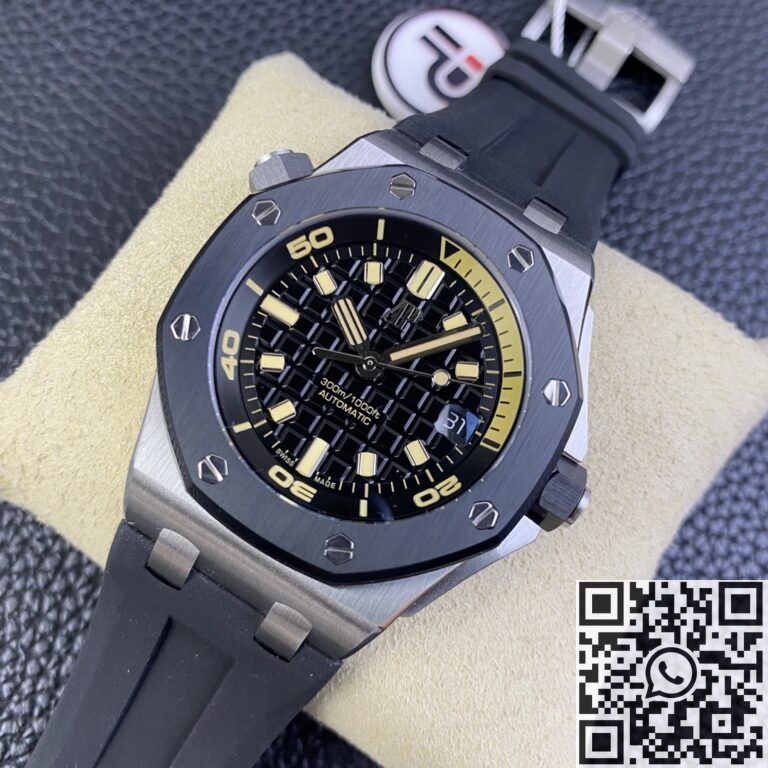 IP Factory Fake AP Royal Oak Offshore 15720CN.OO.A002CA.01 Black Dial