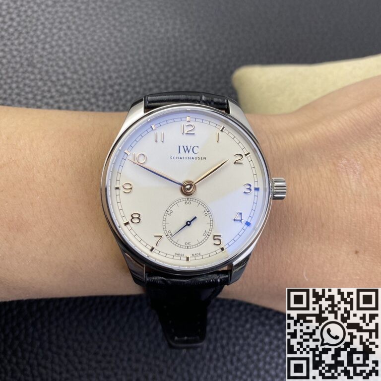 YL Factory Fake IWC Portugieser IW358303 Silver White Dial