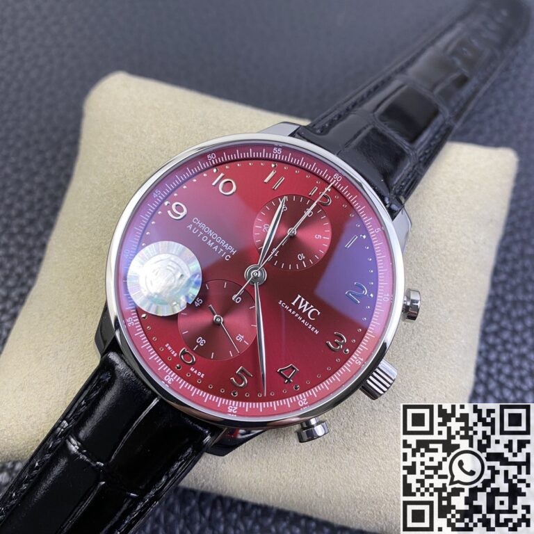 AZ Factory Replica IWC Portugieser IW371616 Red Panda Plate Watches