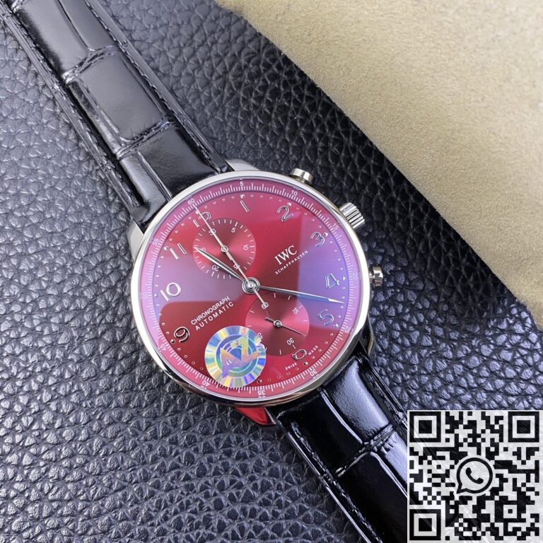 AZ Factory Replica IWC Portugieser IW371616 Red Panda Plate Watches