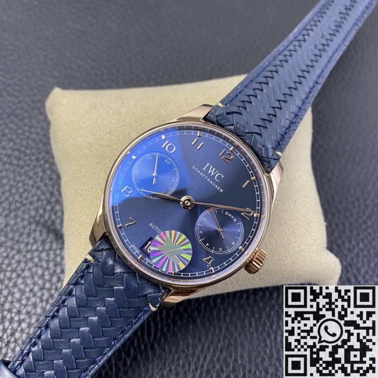 YL Factory Replica IWC Portugieser IW500713 Blue Panda Plate