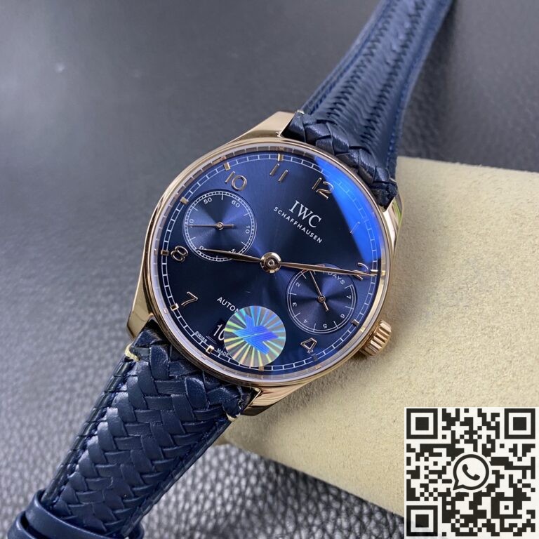 YL Factory Replica IWC Portugieser IW500713 Blue Panda Plate