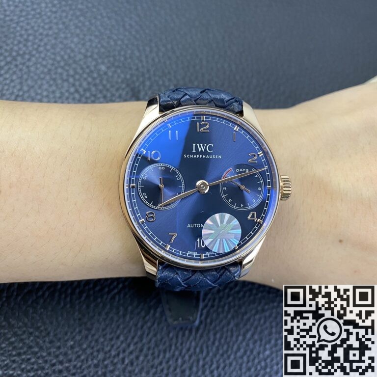 YL Factory Replica IWC Portugieser IW500713 Blue Panda Plate