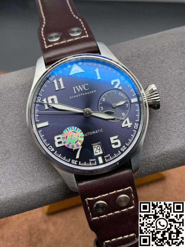 ZF Factory Replica IWC Pilot IW501002 Blue Dial Size 46mm