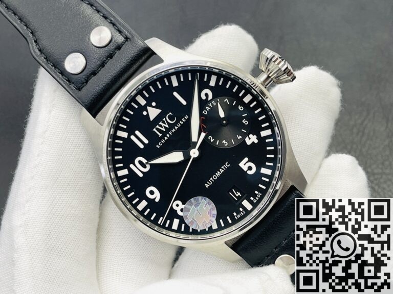 ZF Factory Replica IWC Pilot IW501001 Black Dial Size 46mm