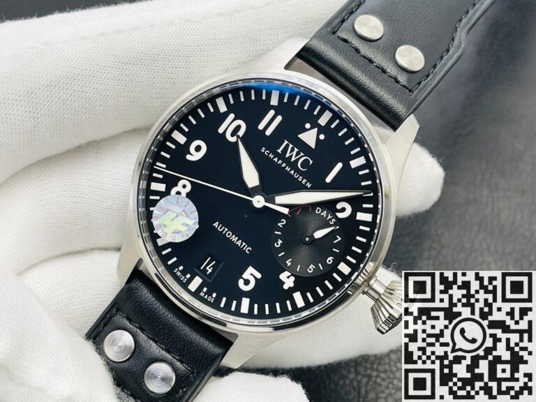 ZF Factory Replica IWC Pilot IW501001 Black Dial Size 46mm