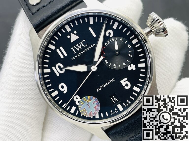 ZF Factory Replica IWC Pilot IW501001 Black Dial Size 46mm