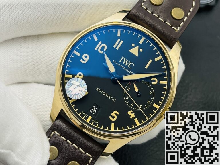 ZF Factory Fake IWC Pilot IW501005 Bronze Case Size 46mm