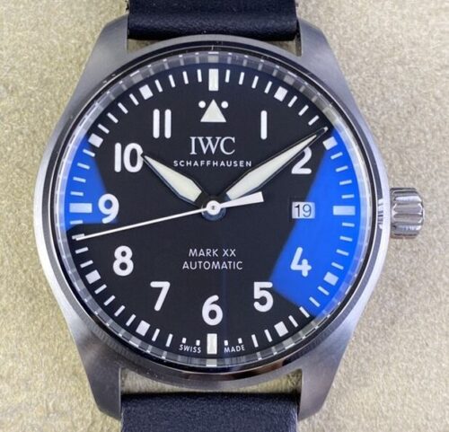 V7 Factory Replica IWC Pilot IW328201 Black Dial