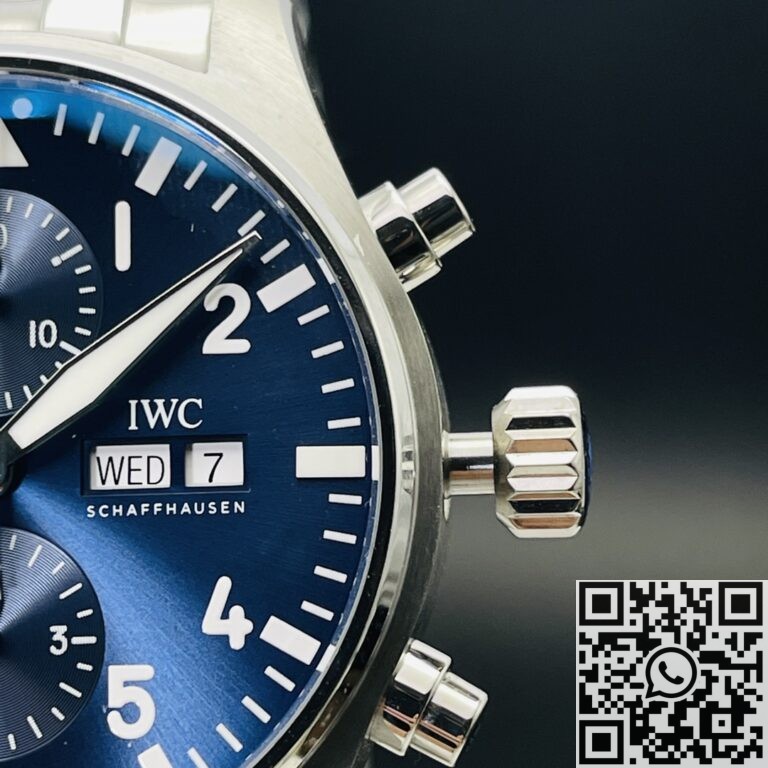 ZF Factory Replica IWC Pilot IW377717 Blue Dial