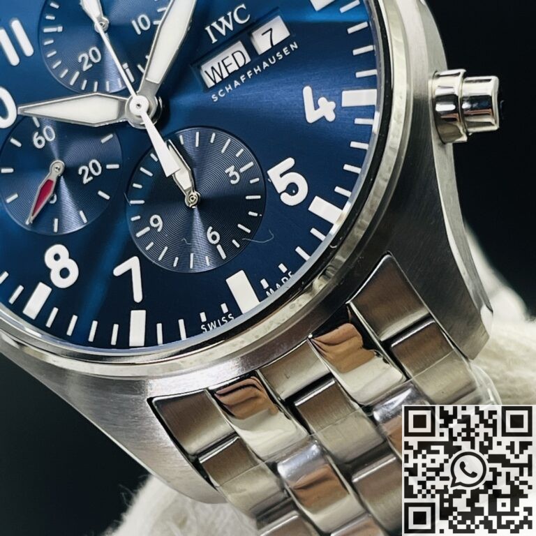 ZF Factory Replica IWC Pilot IW377717 Blue Dial