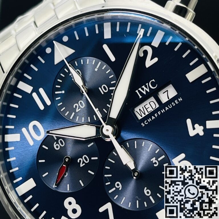 ZF Factory Replica IWC Pilot IW377717 Blue Dial