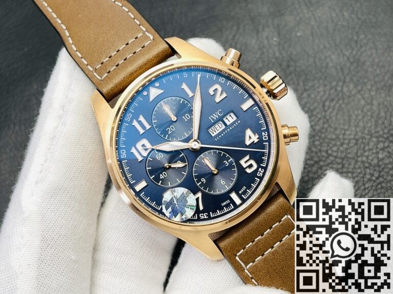 ZF Factory Fake IWC Pilot IW377721 Red Gold