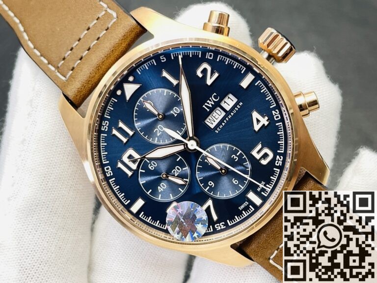 ZF Factory Fake IWC Pilot IW377721 Red Gold