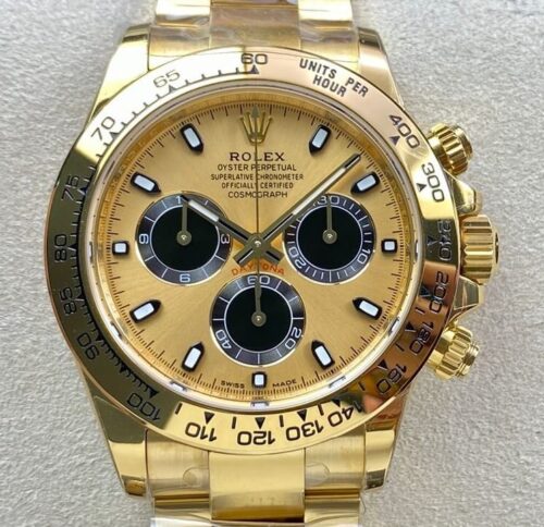 BT Factory Rolex Cosmograph Daytona M116508-0014 Gold Watches