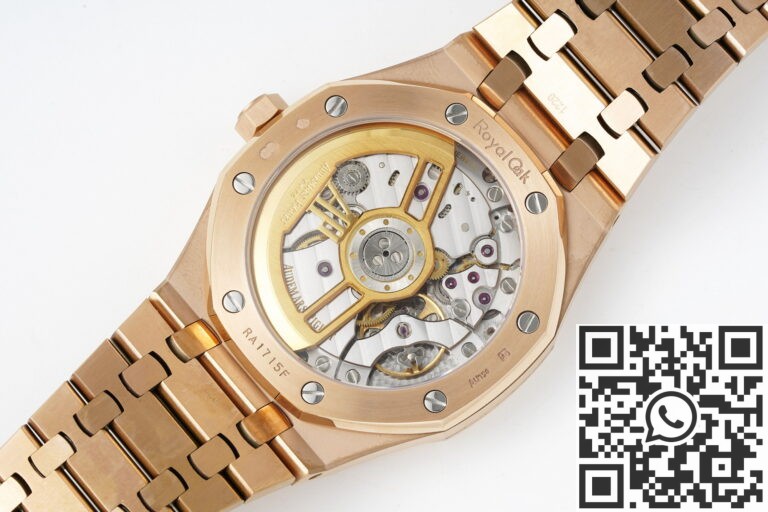 APS Factory Fake AP Royal Oak 15500OR.OO.1220OR.01 Rose Gold Watch