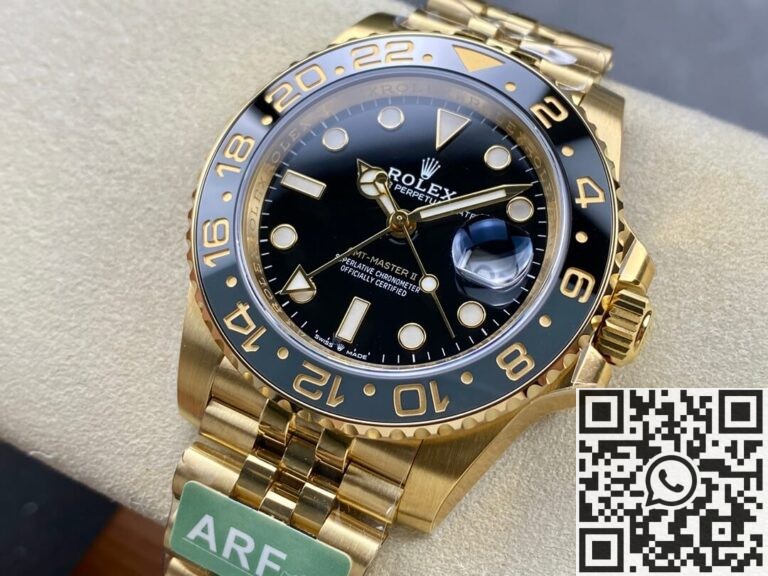 ARF Factory Rolex GMT Master II M126718GRNR-0001 Gold Watch