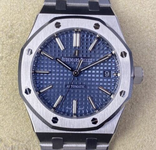 Replicas Audemars Piguet IP Factory Royal Oak 15450 Blue Dial