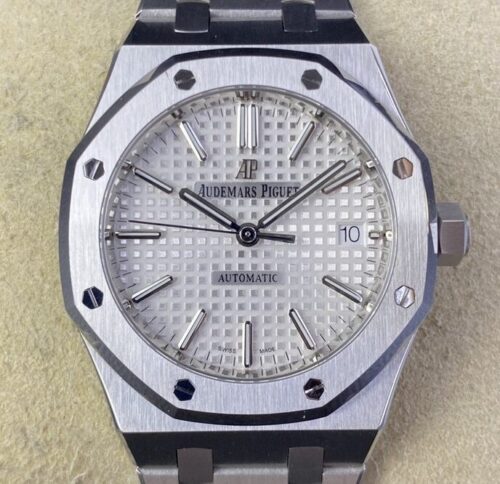 Audemars Piguet Fake IP Factory Royal Oak 15450 Silver Dial