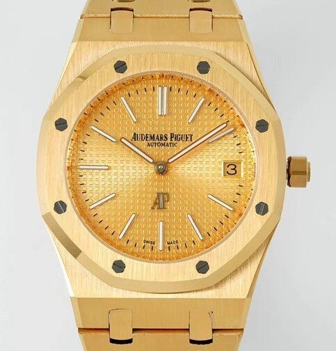 Fake Watch Audemars Piguet IP Factory Royal Oak 15202 Gold