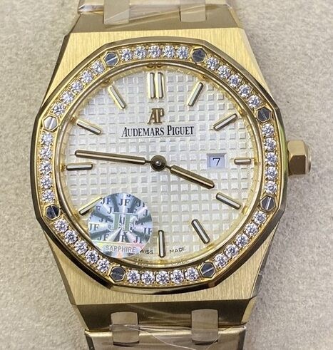 Replica Audemars Piguet JF Factory Royal Oak 67651SR Gold