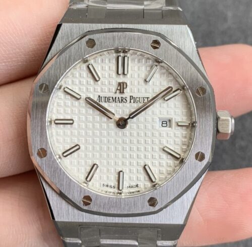 Fake Audemars Piguet JF Factory Royal Oak 67651ST Silver