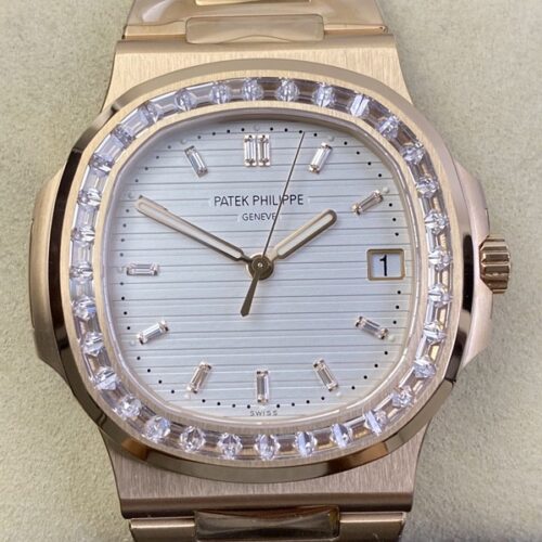 Replicas Patek Philippe PPF Factory Nautilus 5711 Diamond Bezel