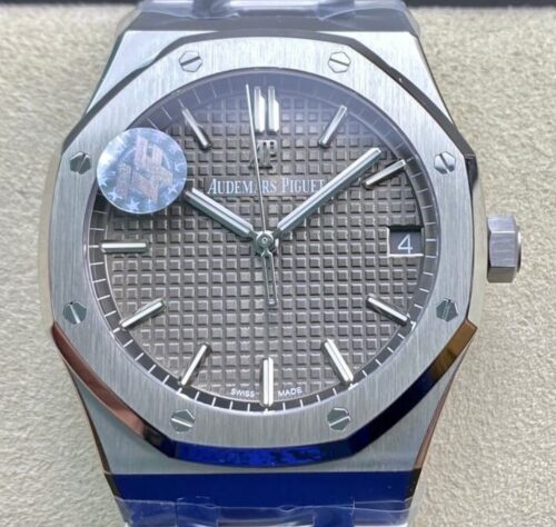 Royal Oak 15500 Copy ZF Factory - Audemars Piguet Grey Dial