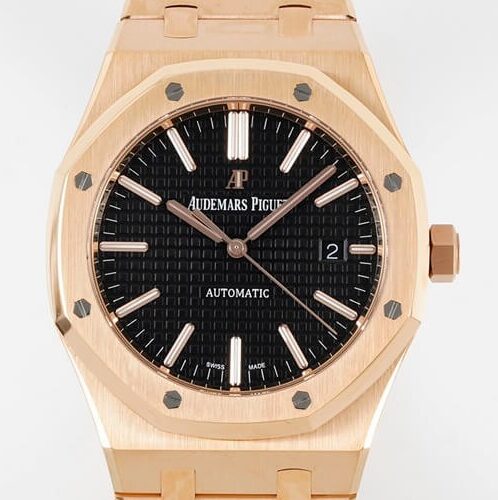 Fake Watches Audemars Piguet ZF Factory 15400 Rose Gold